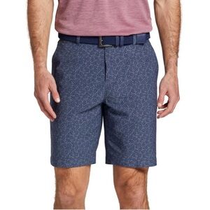 VRST Blue Leaf Print Golf Performance Chino Shorts Men’s 42 9” inseam NWT NEW